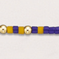 Gameday Hope Unwritten Bracelet - Deep Purple - Golden Yellow - She Chester