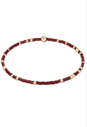 Gameday Hope Unwritten Bracelet - Wine - She Chester