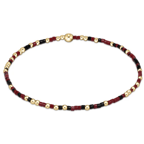 Gameday Hope Unwritten Bracelet - Wine - Onyx - She Chester