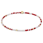 Gameday Hope Unwritten Bracelet - Wine - White - She Chester