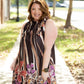 Garden District Brown Dress - She Chester