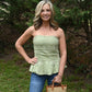 Garden Glow Floral Eyelet Top - She Chester