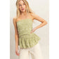 Garden Glow Floral Eyelet Top - She Chester