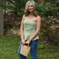 Garden Glow Floral Eyelet Top - She Chester