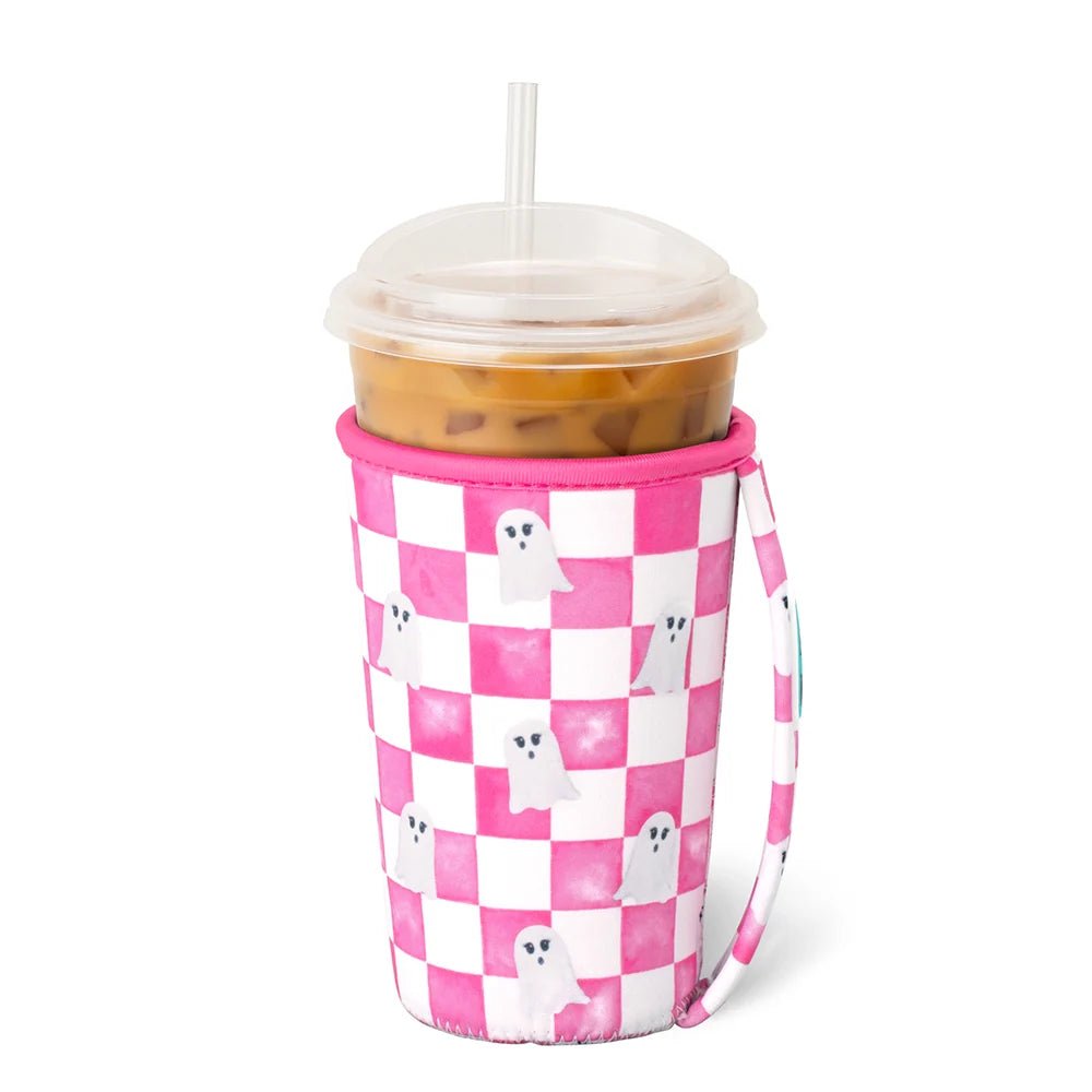 Ghost Check Iced Cup Coolie (Medium) - She Chester