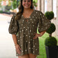 Ginger Polka Dot Romper - She Chester