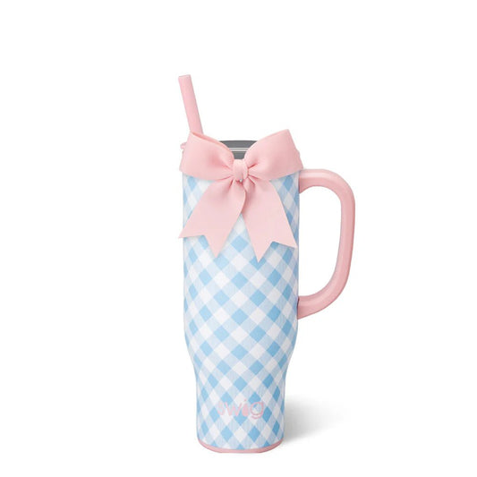 Gingham Mega Mug 30oz - She Chester