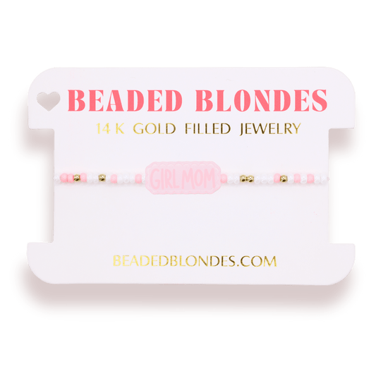 Girl Mom Bracelet on Color: Standard 6.75 Inch - She Chester