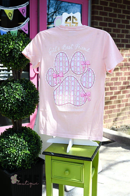 Girls Best Friend Mineral Wash Tee - She Chester