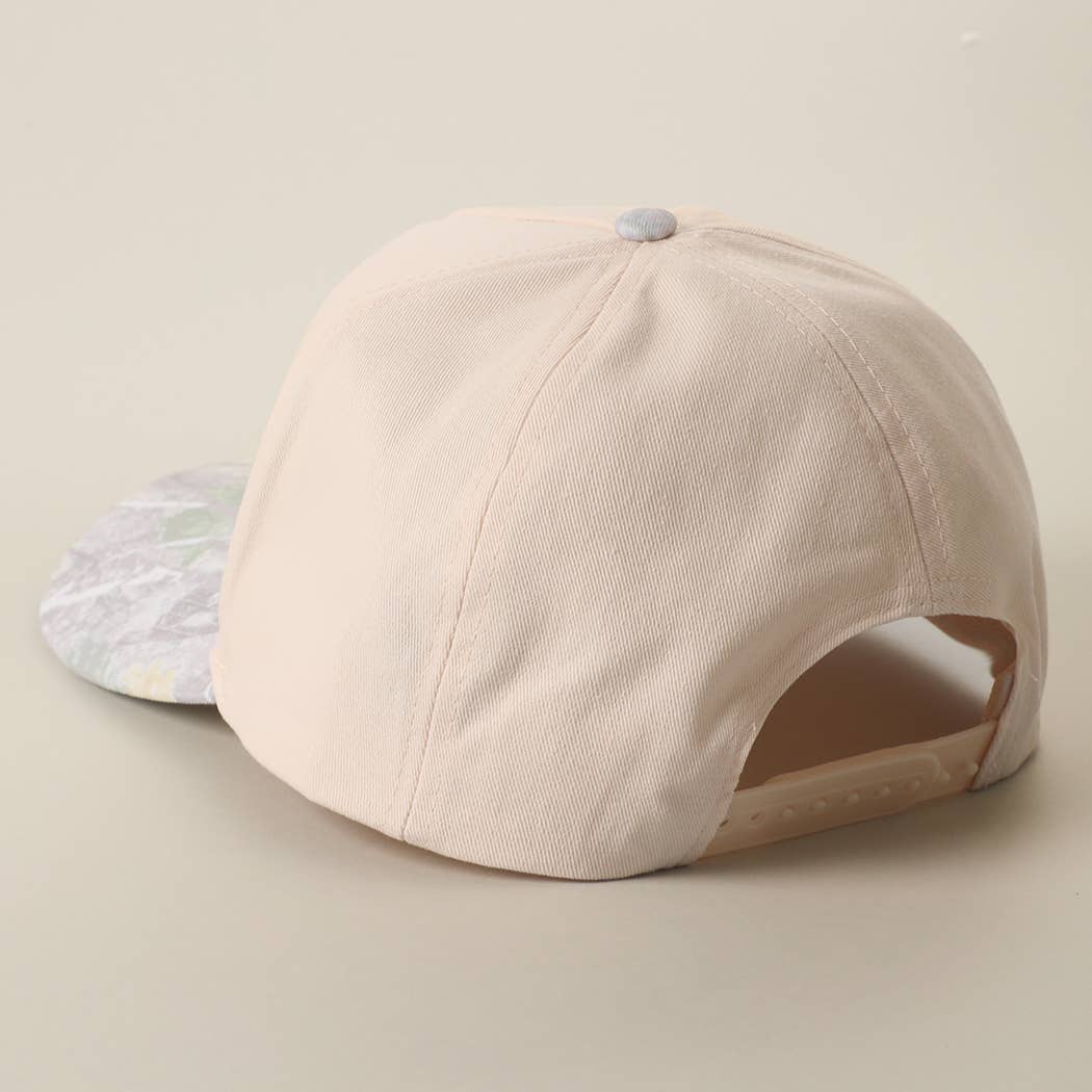 GOD IS GOOD All The Time Patch Camo Brim Baseball Cap: CAMWH / One Size - She Chester