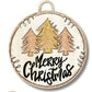 Gold Christmas Door Sign - She Chester