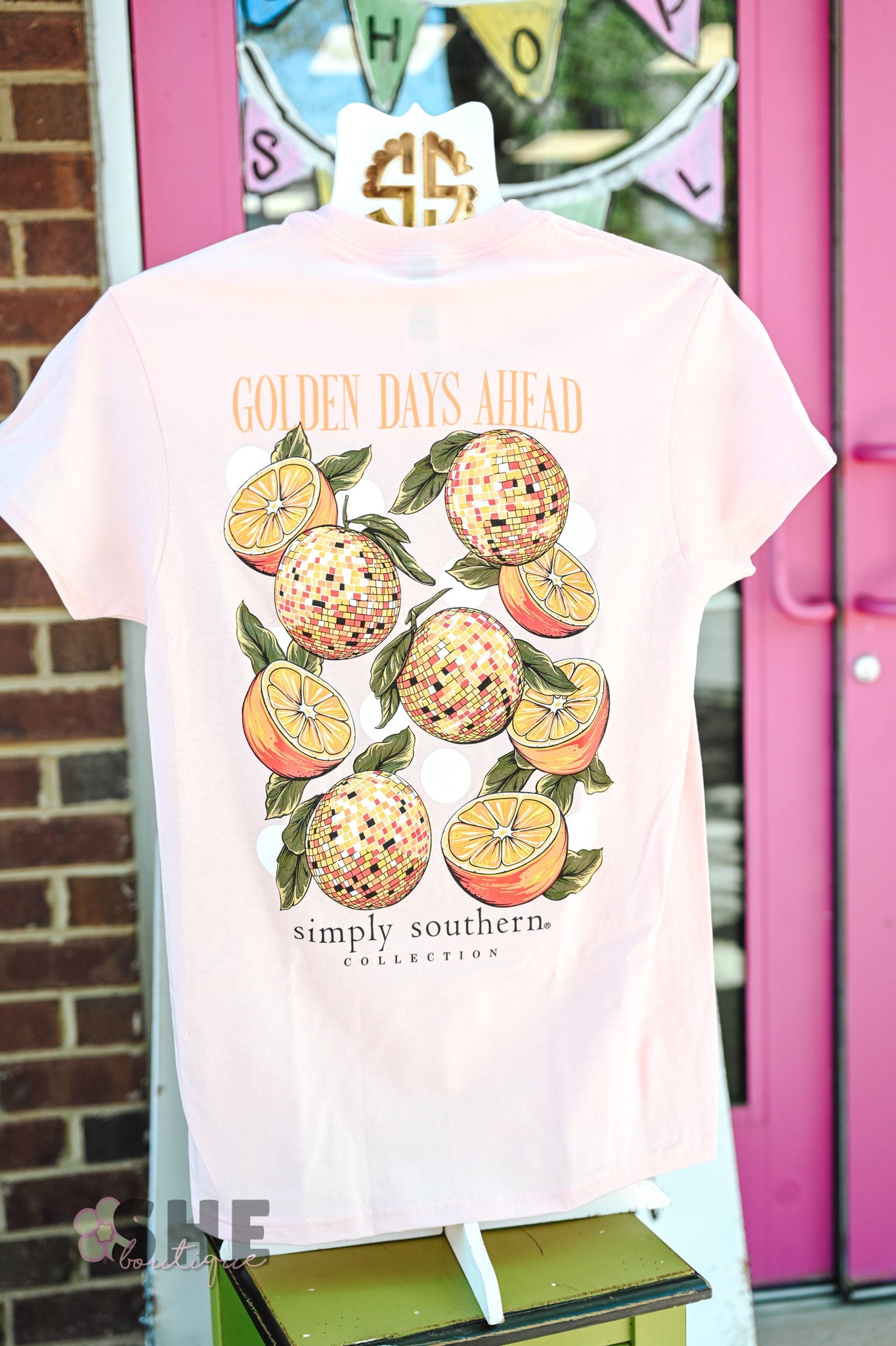 Golden Days Ahead Tee - She Chester
