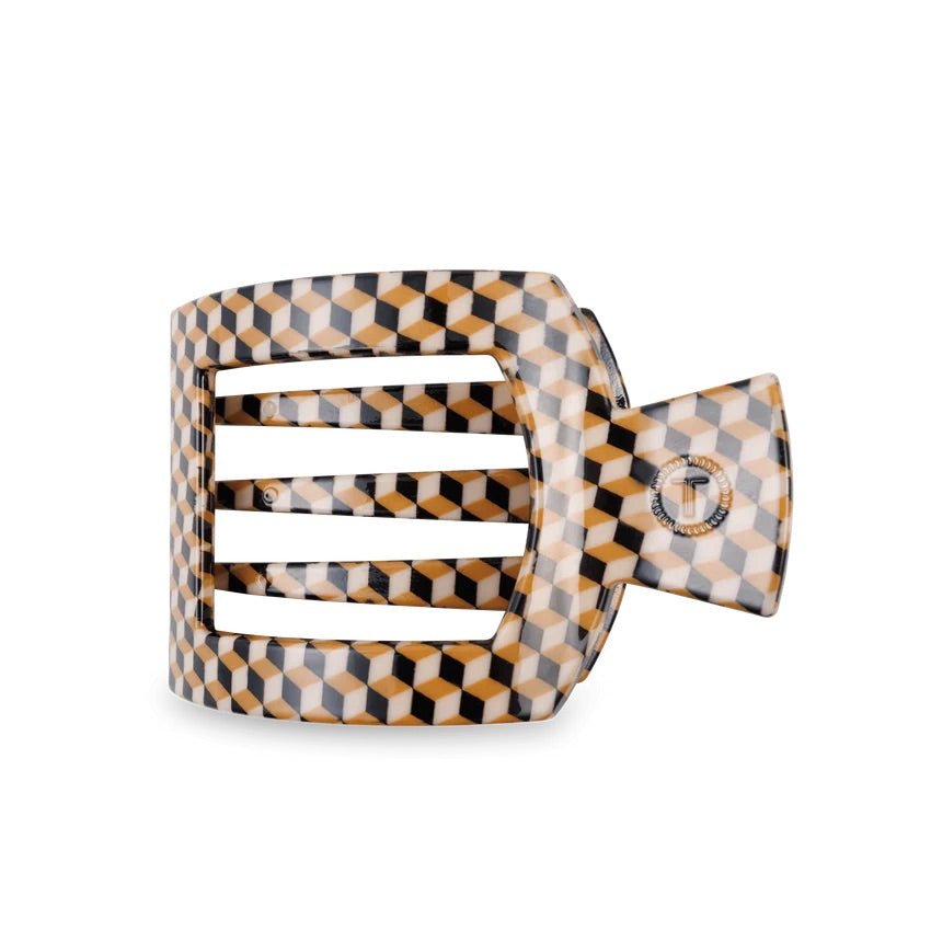 Gone Glamping Large Flat Square Hair Clip - She Chester