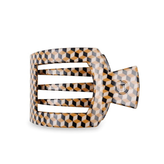 Gone Glamping Large Flat Square Hair Clip - She Chester