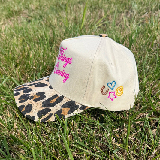 Good Things Are Coming Leopard Hat - She Chester