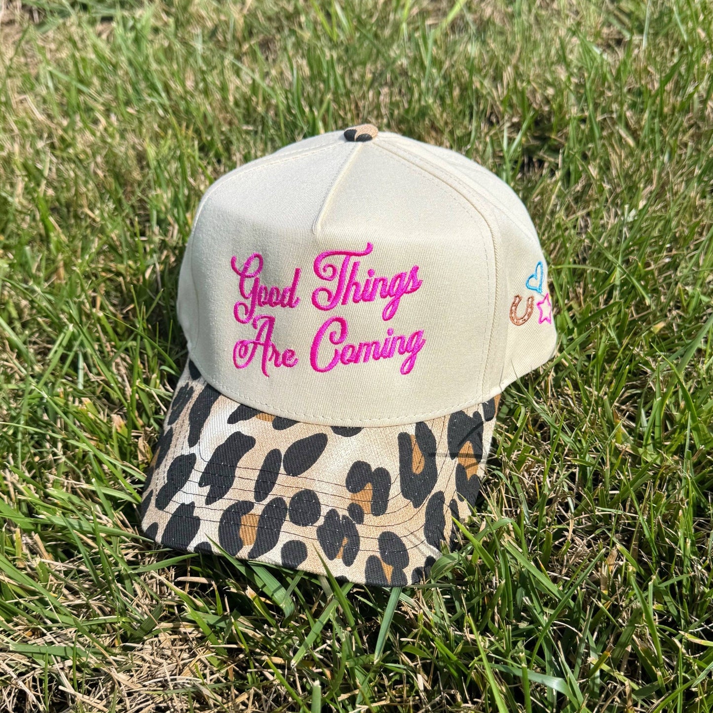 Good Things Are Coming Leopard Hat - She Chester