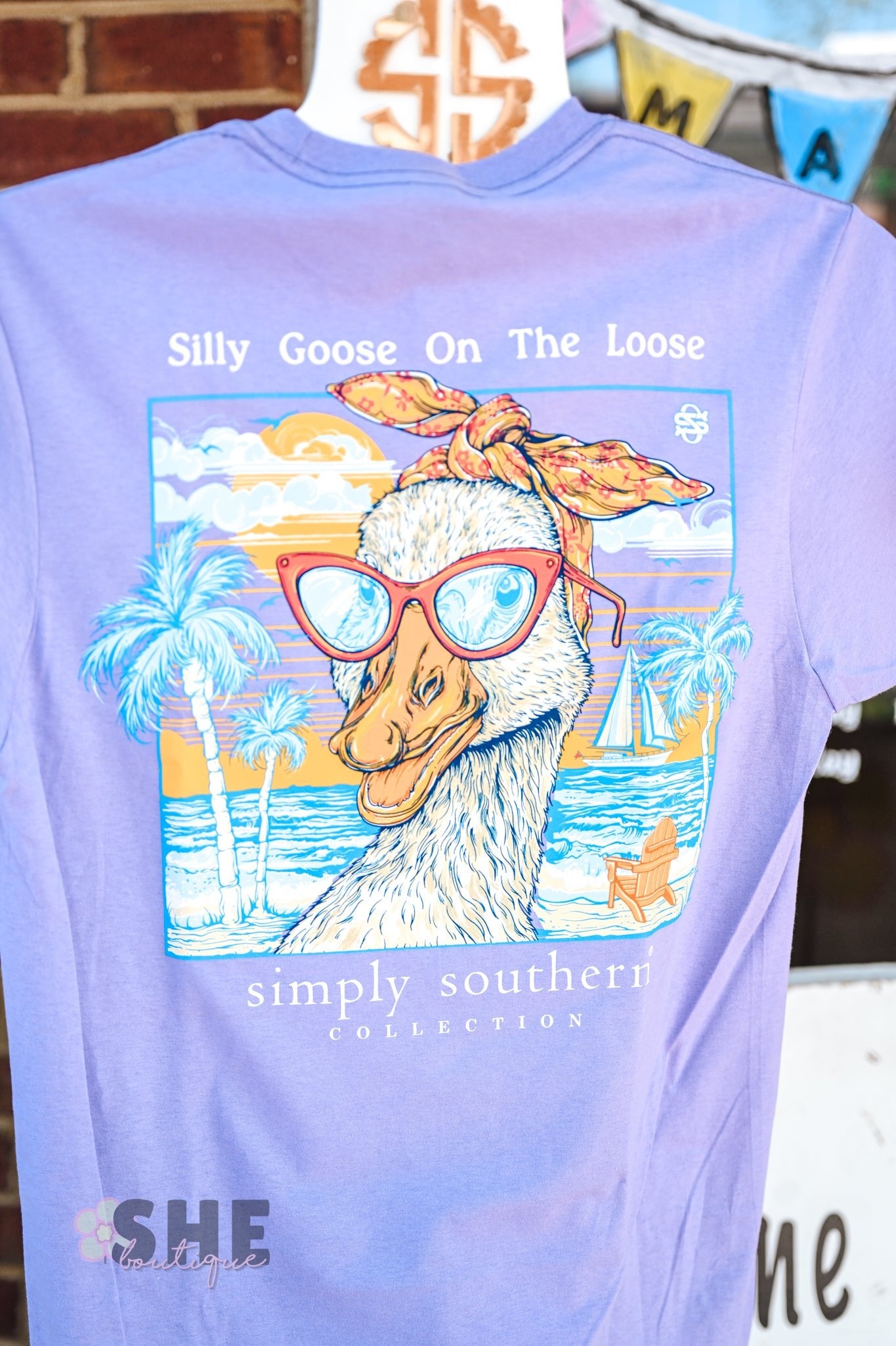 Goose Grape SS Tee - She Chester