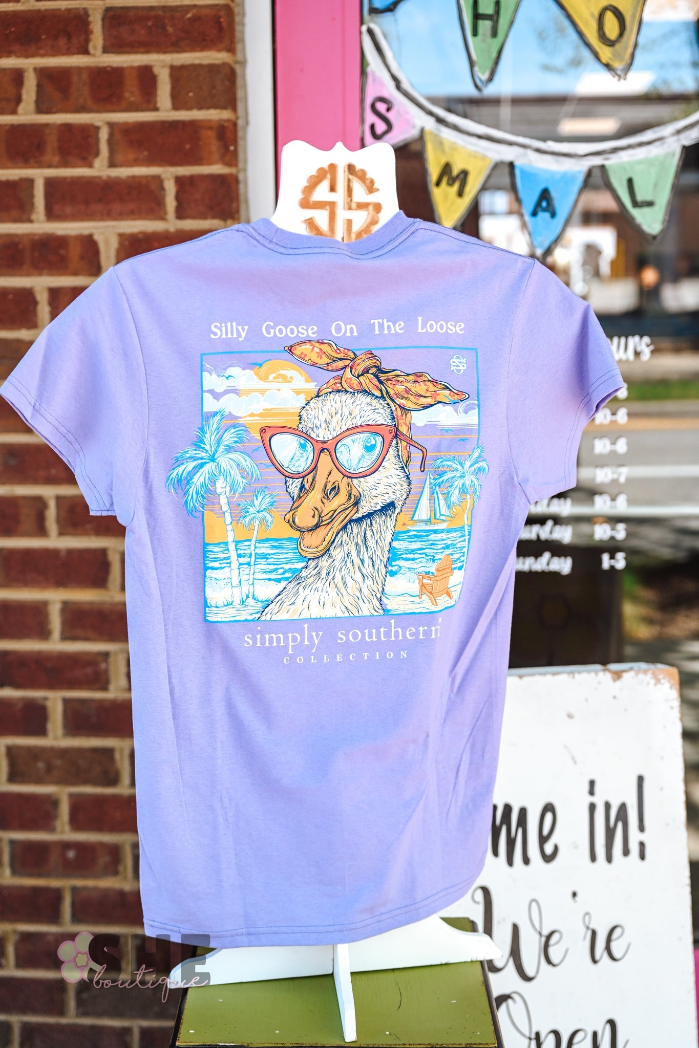 Goose Grape SS Tee - She Chester