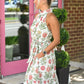 Grace High Neck Floral Maxi - She Chester