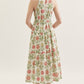 Grace High Neck Floral Maxi - She Chester