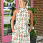 Grace High Neck Floral Maxi - She Chester