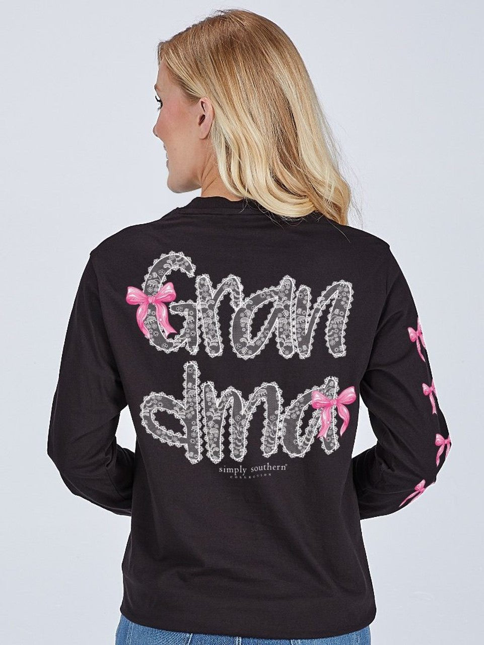 Grandma Lace LS Tee - She Chester