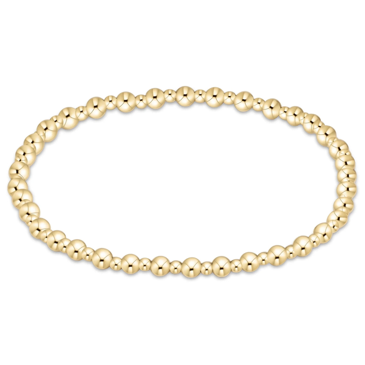 Grateful Gold 3mm Bracelet - She Chester