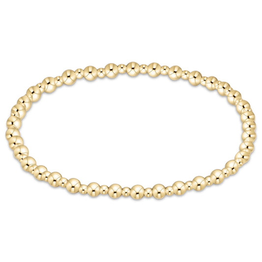 Grateful Gold 3mm Bracelet - She Chester