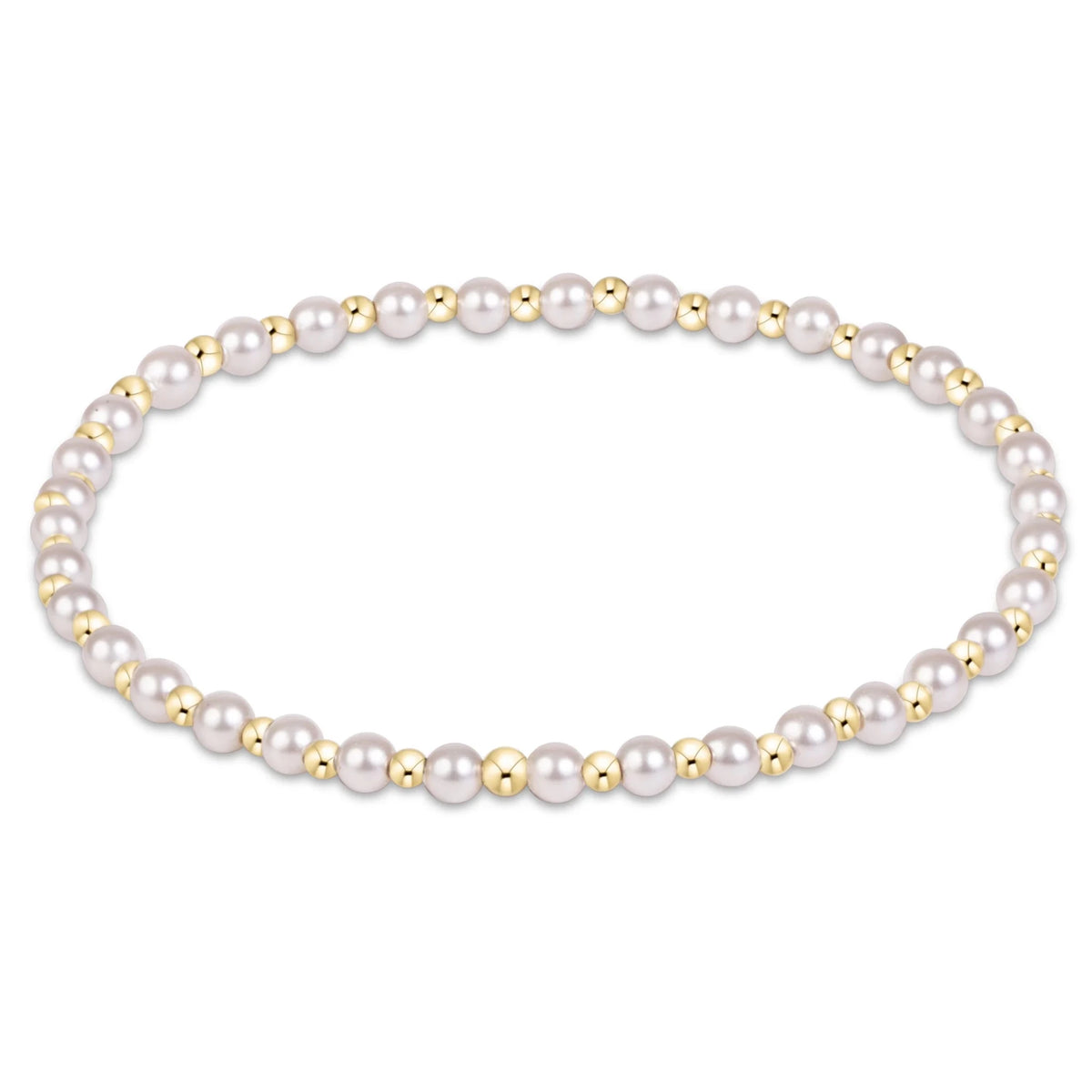 Grateful Pearl 3mm Bracelet - She Chester