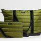 Green Puffer Triple Advisor 3 In 1 Travel Bag - She Chester