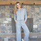 Grey Cropped Hoodie - She Chester