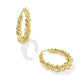Haisley Hoop Earrings - Gold - She Chester