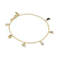 HALLOWEEN DELICATE CHAIN BRACELET GOLD MULTI MIX - She Chester