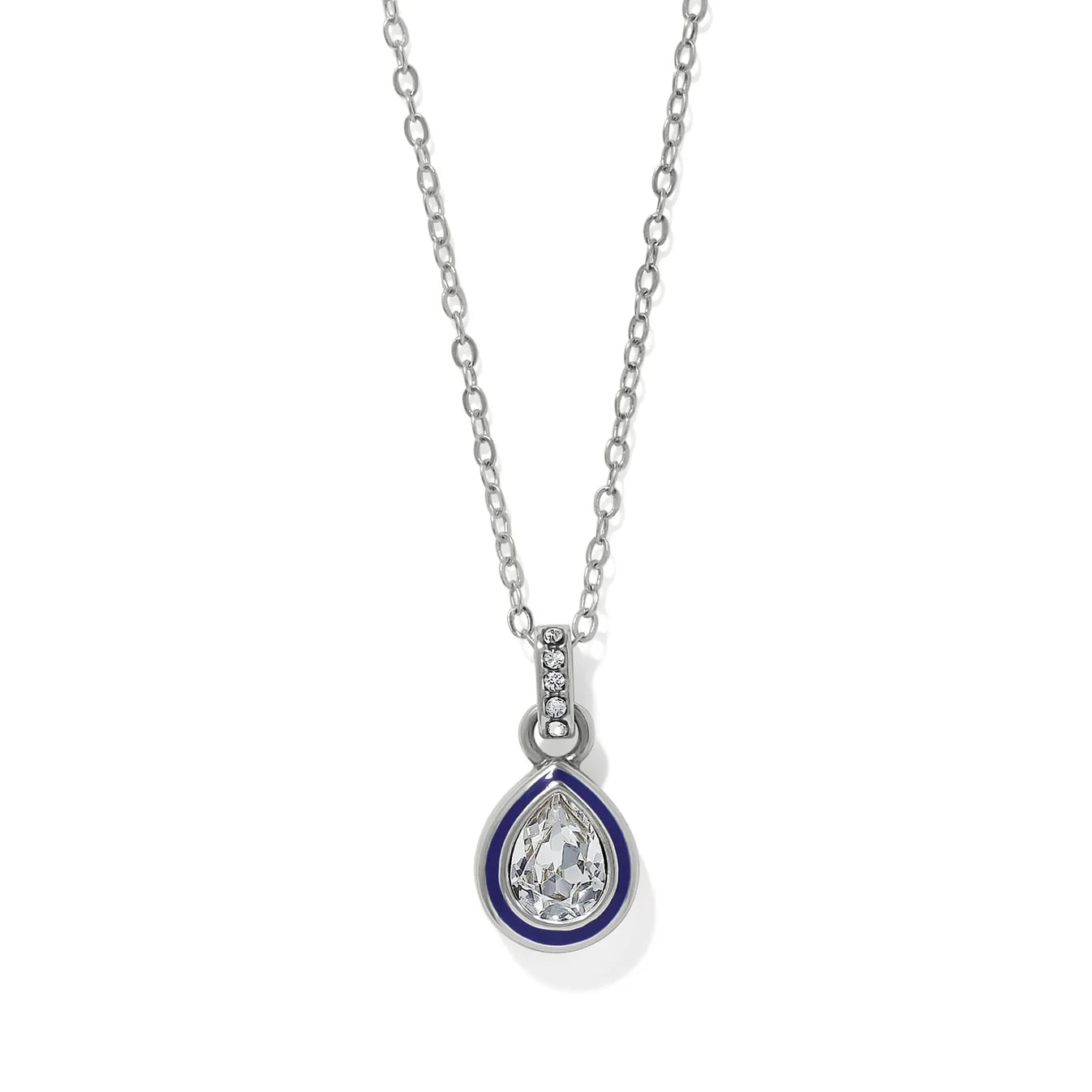 Halo Gemma Crystal Necklace JM0314