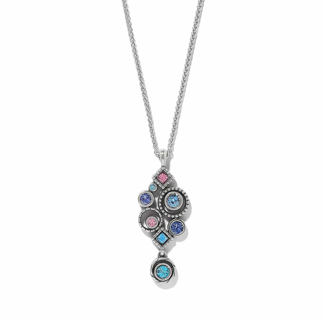 Halo Nova Cluster Necklace JM0316 - She Chester