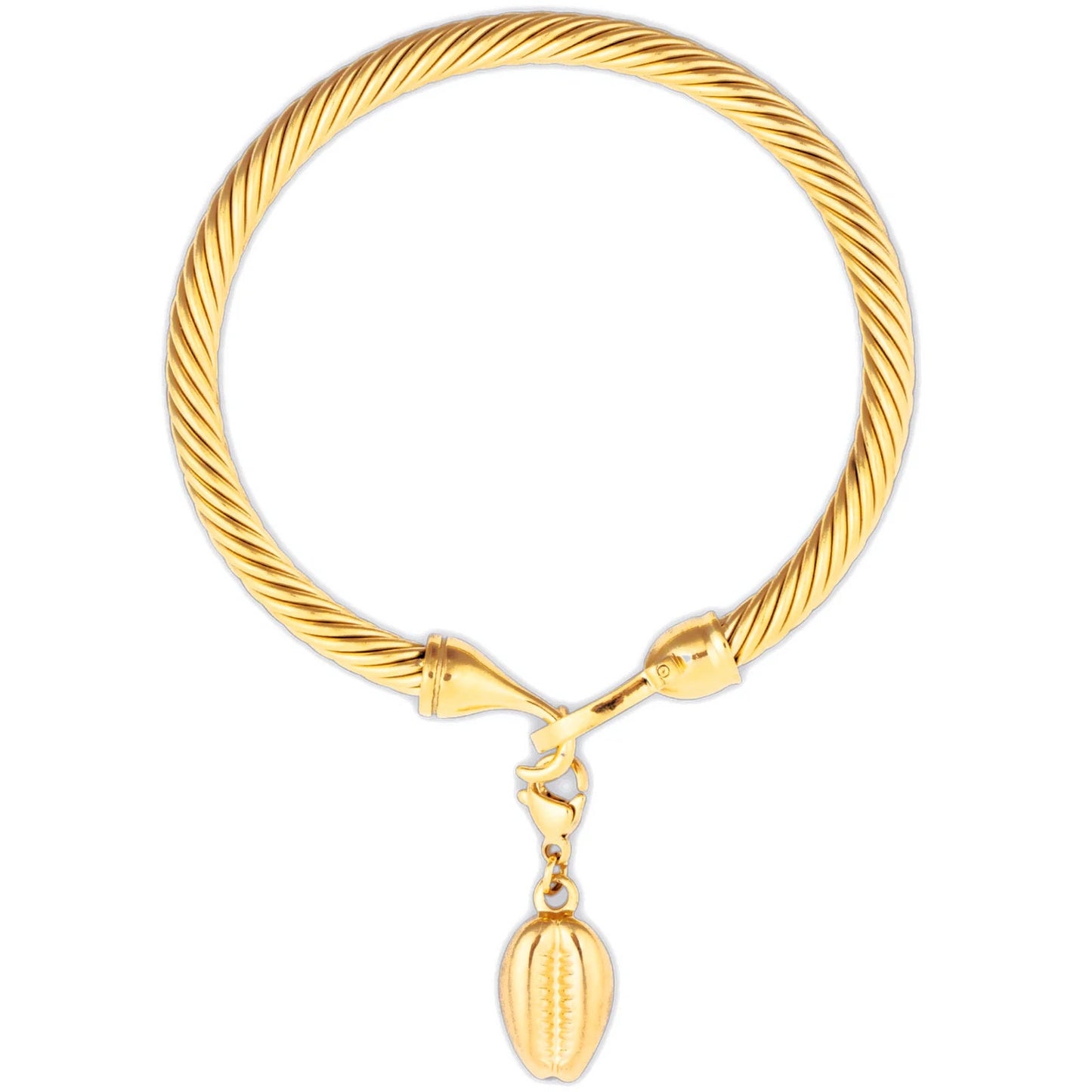 Hana Gold Shell Bracelet - 96 - She Chester