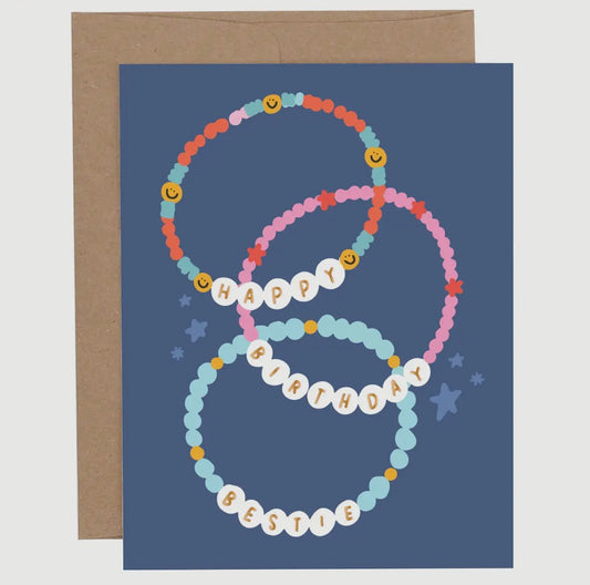 Happy Bday Bestie Bracelet Card - She Chester