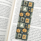 Haunted Stamps Bookmark – Soft Matte Laminated  - She Chester