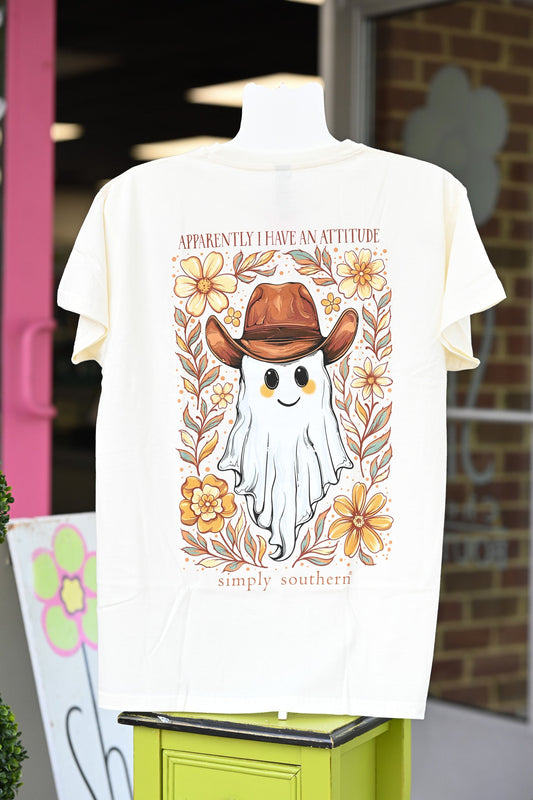Have an Attitude Ghost Tee - She Chester