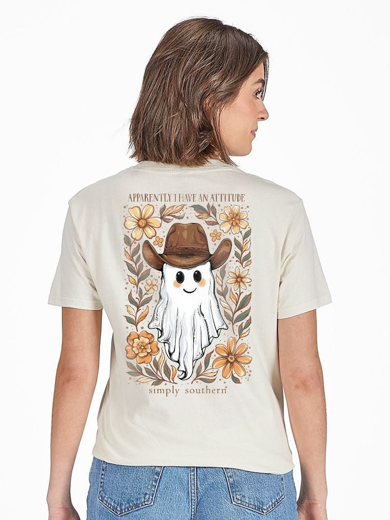 Have an Attitude Ghost Tee - She Chester