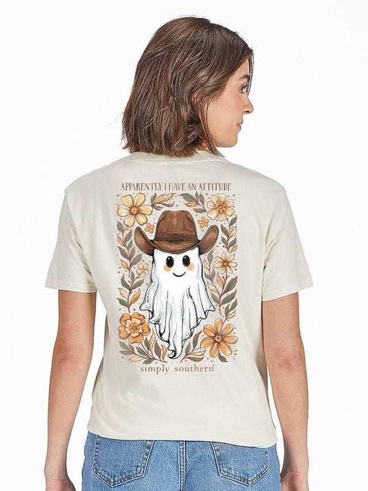 Have an Attitude Ghost Tee - She Chester