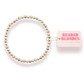Haven Mixed Metal Fluted Bracelet: Standard 6.75 inch - She Chester
