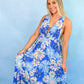 Hawaiian Blue Maxi Dress - She Chester