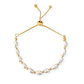 Hayden Pearl Gold Bracelet - She Chester