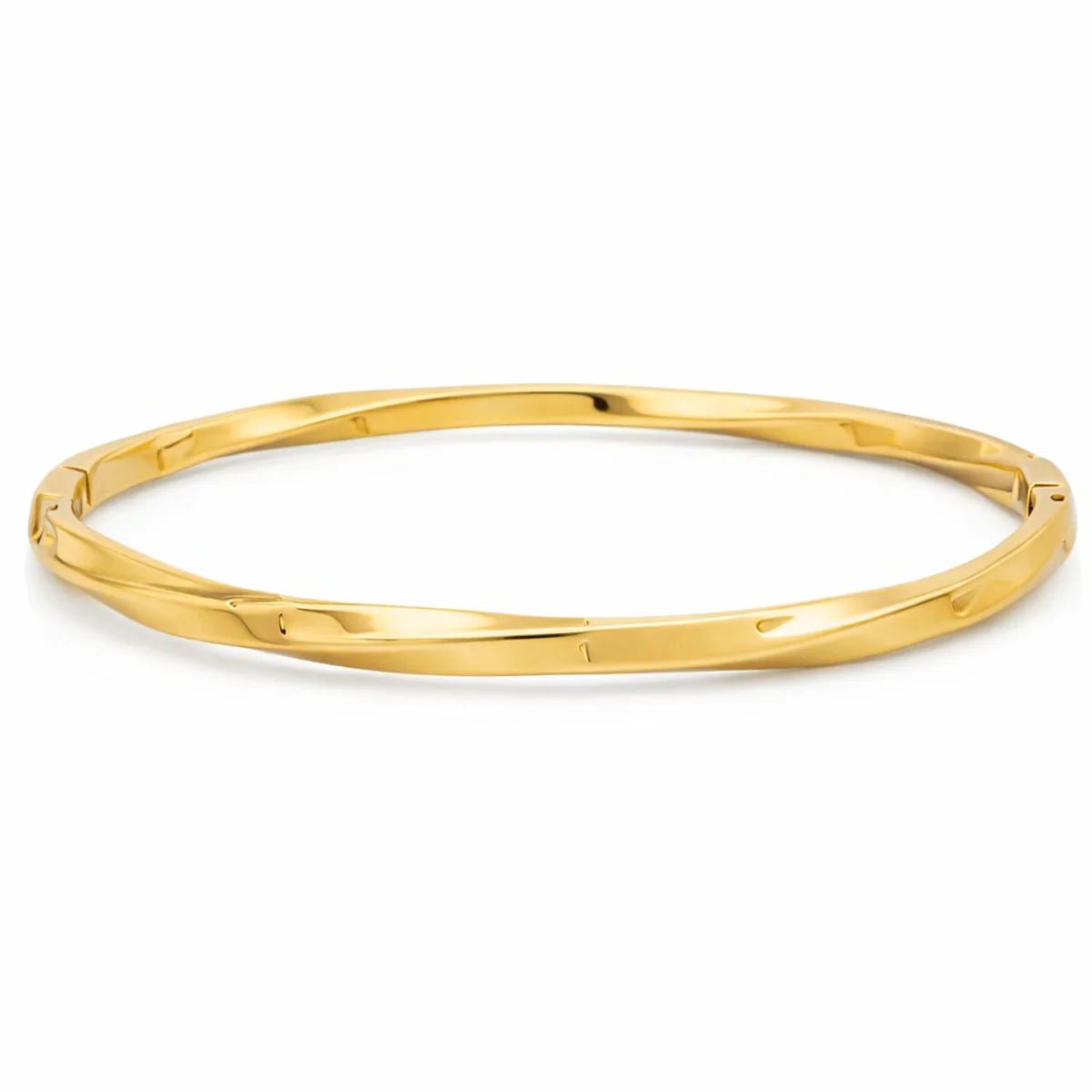 Hayes Twisted Bangle Bracelet - She Chester