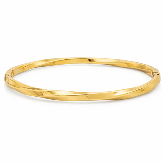 Hayes Twisted Bangle Bracelet - She Chester