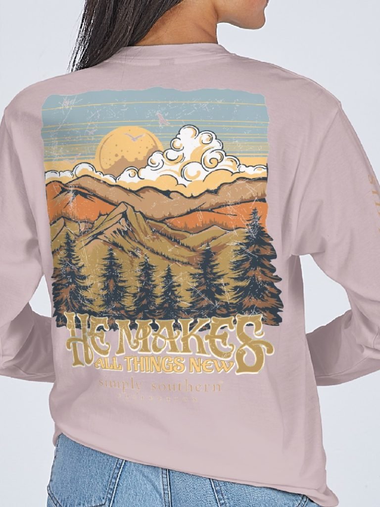 He Makes All Things New LS Tee - She Chester