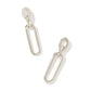 Heather Linear Earrings Rhodium - She Chester
