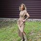 Heidi Latte Maxi Dress - She Chester
