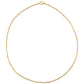 Helsa Dainty Beaded Chain Necklace - Gold 128 - She Chester